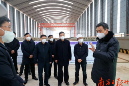 李红军专题调研南昌绕城高快西二环项目建设情况