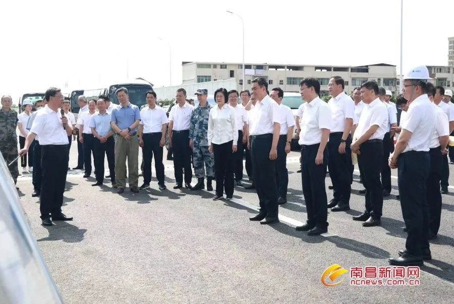 李红军万广明率市四套班子辅导前往南表环高快观察